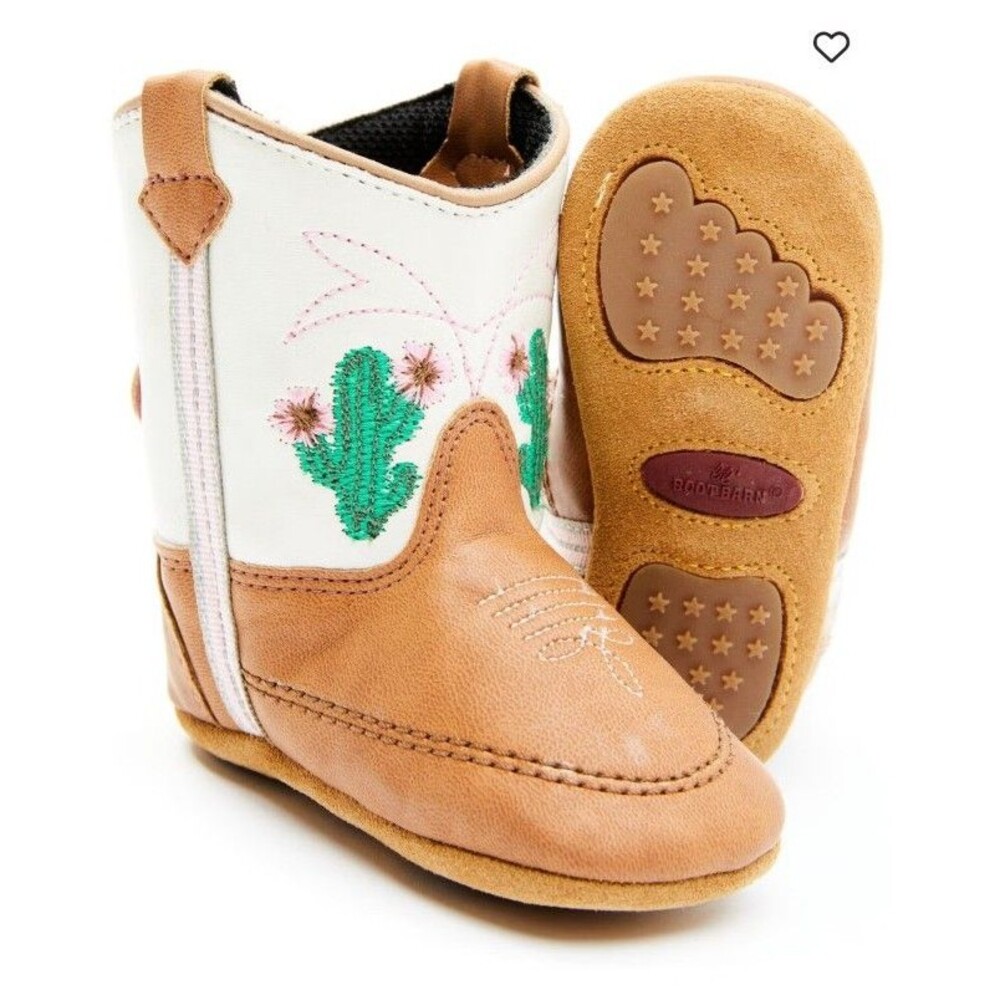 Boot Barn Infant Girls' Cactus Poppet Boots size 3 NEW No Tags